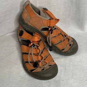 Kids 2 KEEN Sandal Waterproof Leather Orange